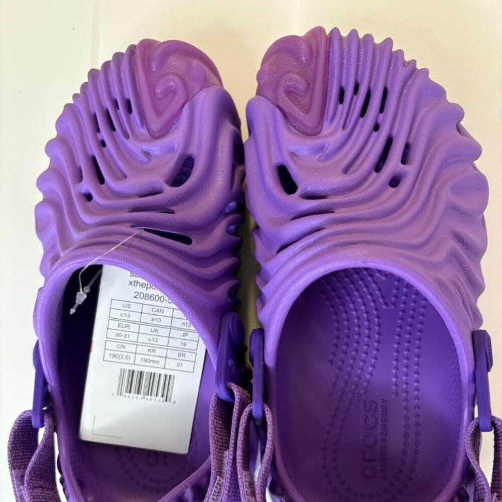 New CROCS Salehe Bembury Pollex Clog Sandal Comfy Waterproof Shoes Boys & Girls - Picture 11 of 16